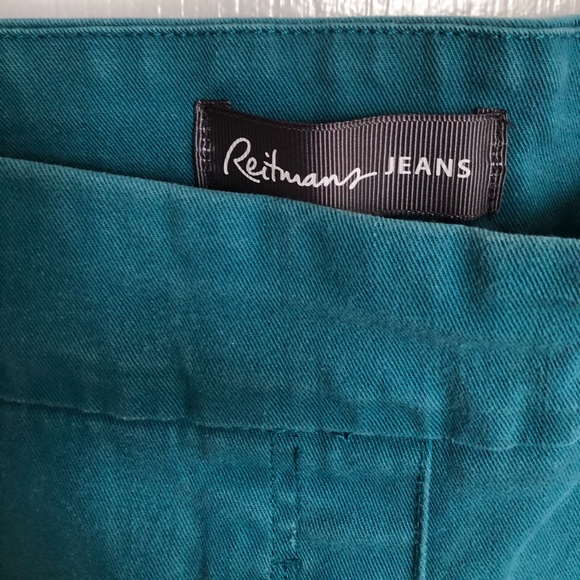 Reitmans Turquoise Jeans - Picture 2 of 4